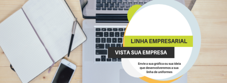 logotipo vista sua empresa com a nossa linha empresarial